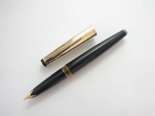 未使用に近い　モンブラン 1248 ゴールド 18K Fニブ 吸引式 万年筆 Yahoo!オークション -「モンブラン 万年筆 18k」の落札相場