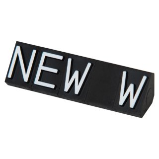 ニュープライスキューブ 補充用単品 Ｌ用5セット 黒／白NEW