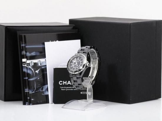 ☆CHANEL シャネル J12 H0685 ブラック 38mm 自動巻き メンズ