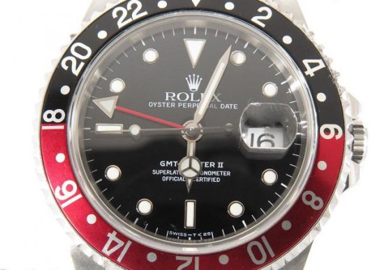 ♪ROLEX ロレックス ＧＭＴマスターⅡ Ｒｅｆ16710 S番 トリチウム ステンレス メンズ腕時計 Ａ50723 - オンラインストア  メモリーゴールド-Memory Gold online store-