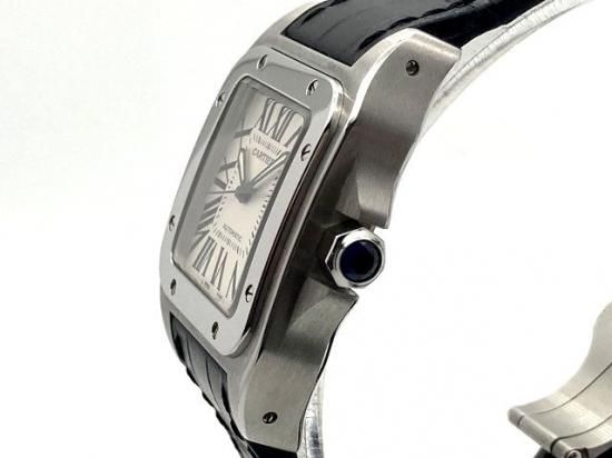 ☆Cartier カルティエ サントス100 MM W20106X8 良品 腕時計