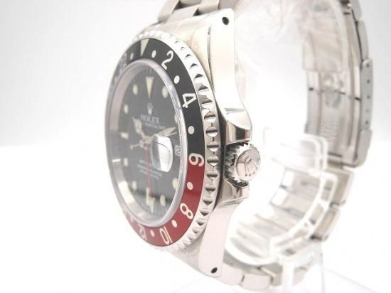 ♪ROLEX ロレックス GMTマスターⅡ Ref16710 U番 ステンレス メンズ腕時計 A63125 - オンラインストア  メモリーゴールド-Memory Gold online store-