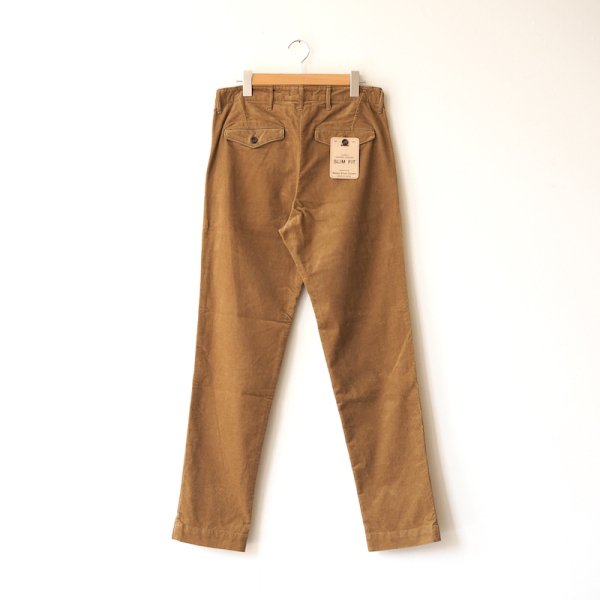 <img class='new_mark_img1' src='https://img.shop-pro.jp/img/new/icons14.gif' style='border:none;display:inline;margin:0px;padding:0px;width:auto;' />WORKERS / Officer Trousers Slim, Type 3 / Light Brown Corduroy