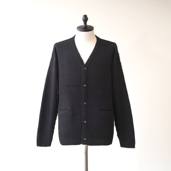 <img class='new_mark_img1' src='https://img.shop-pro.jp/img/new/icons14.gif' style='border:none;display:inline;margin:0px;padding:0px;width:auto;' />CAL O LINE / MOHAIR CARDIGAN / BLACK