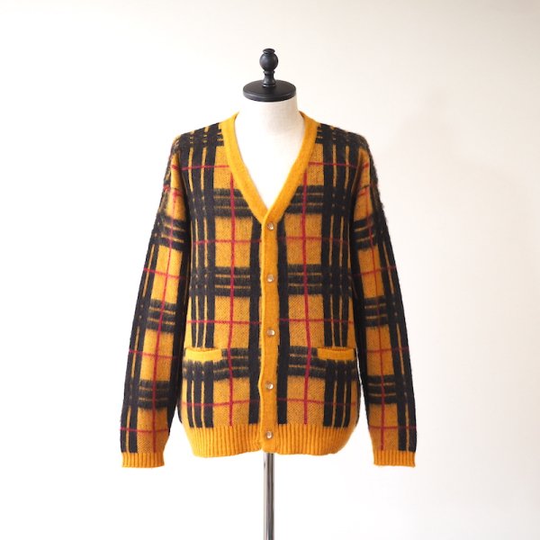 <img class='new_mark_img1' src='https://img.shop-pro.jp/img/new/icons14.gif' style='border:none;display:inline;margin:0px;padding:0px;width:auto;' />CAL O LINE / JACQUARD MOHAIR CARDIGAN / YELLOW