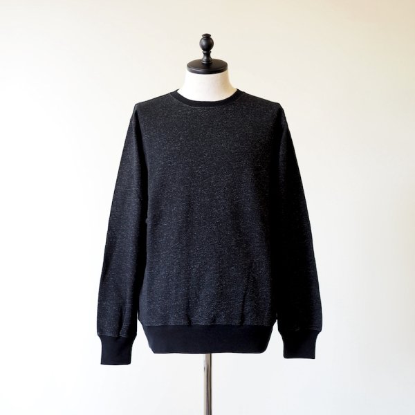 <img class='new_mark_img1' src='https://img.shop-pro.jp/img/new/icons14.gif' style='border:none;display:inline;margin:0px;padding:0px;width:auto;' />COLUMBIA KNIT / French Terry Crew Neck / BLACK