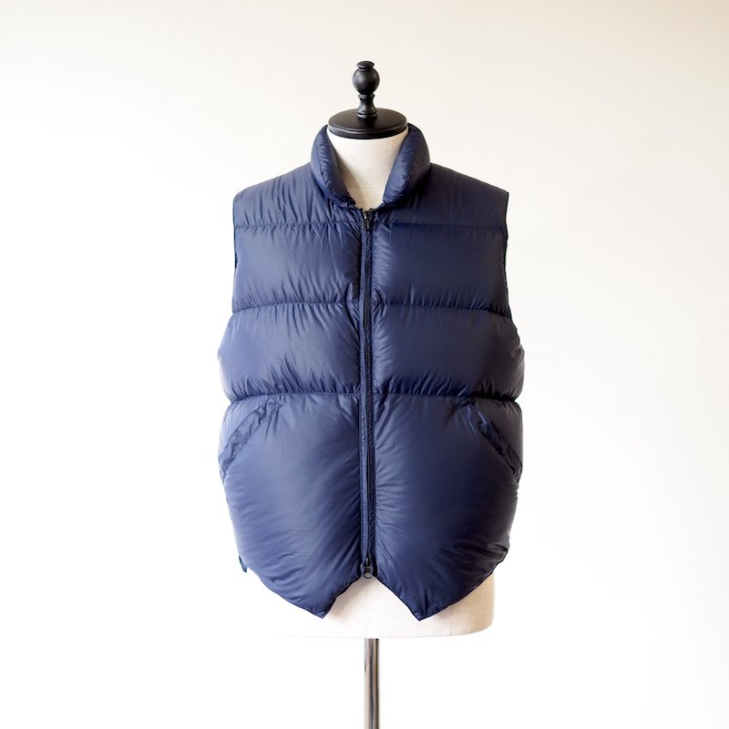 Crescent Down Works / NORTH BY NORTHWEST VEST / NAVY - Select Shop ...