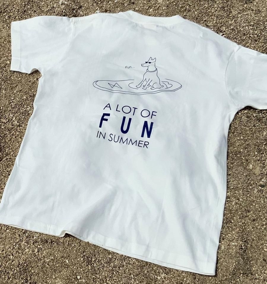 FUN[オーガニックコットンTシャツ] - Doberman Outfits