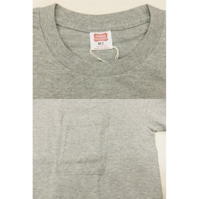 スタンダードカリフォルニア Tシャツ グレイ パックT ベーシック スタンダードカリフォルニア Tシャツ グレイ パックT ベーシック