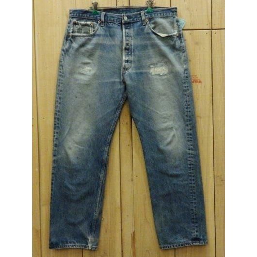リーバイス501 古着 LEVIS501 ダメージ加工 カスタム MADE IN USA 激 