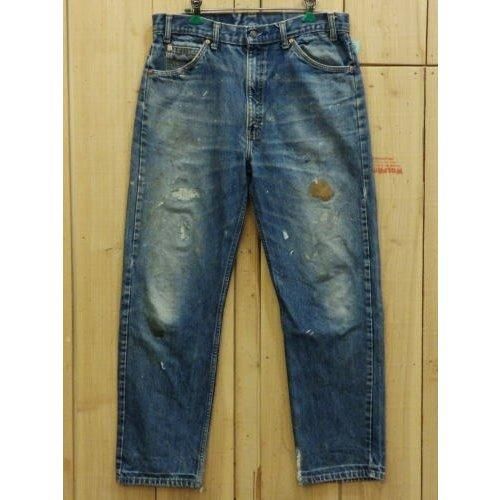 YRM7 Levi’s505 W38L29 ペンキ リメイク ダメージ 雰囲気