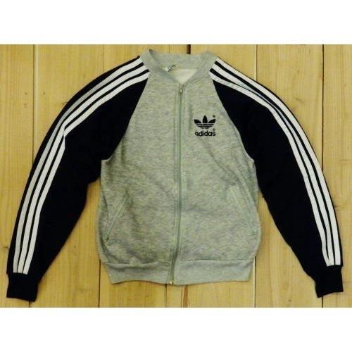 アディダス 古着 ジャージ Adidas Made In Usa トラックジャケット M 80s グレイ ネイビー ウルフローブ Wolfrobe Online Store