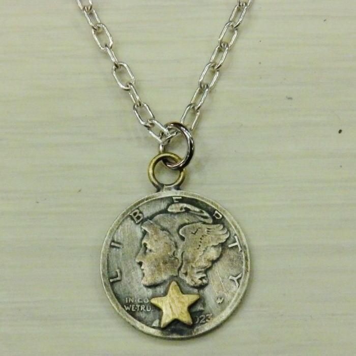 Button Works ボタンワークス シルバーコイン ネックレス Button Works ボタンワークス シルバーコイン ネックレス