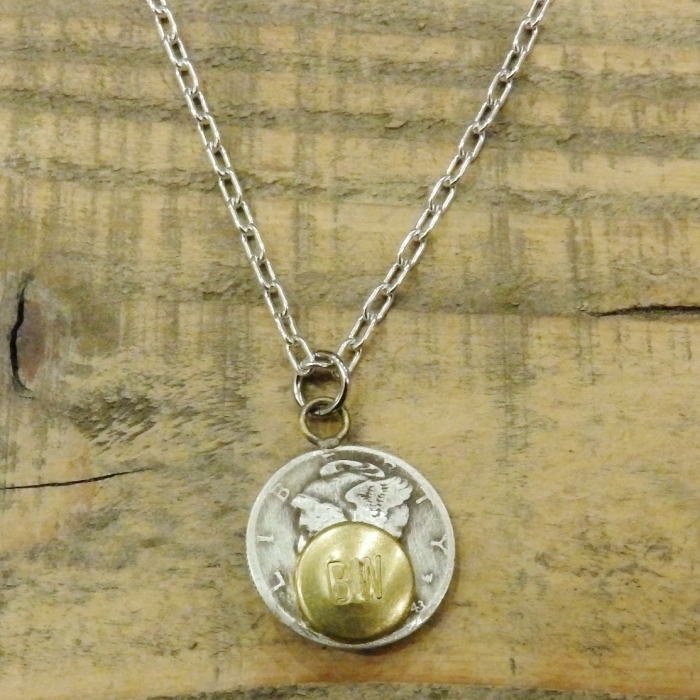 Button Works ボタンワークス シルバーコイン ネックレス Mercury Dime Coin Necklace Brass 通販 -  ウルフローブ/WOLFROBE online store