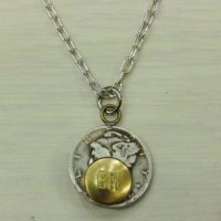 Button Works ܥ С ͥå쥹 Mercury Dime Coin Necklace Brass 