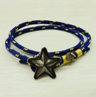 Button Works USA ܥ ֥롼 2Ŵ ֥쥹å Star Concho Bracelet MADE IN USA 