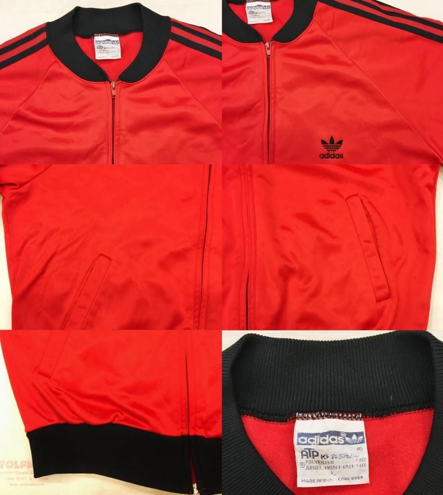 アディダス ATP ジャージ 上下セットアップ 80S 古着 アメリカ製 アディダス ATP ジャージ 上下セットアップ 80S 古着 アメリカ製