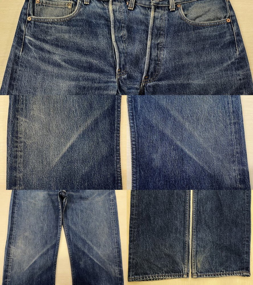 激ヒゲ リーバイス501 古着 LEVIS501 ハチマル 80S MADE IN USA W31