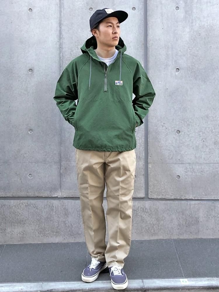 スタンダードカリフォルニア グリーン アノラックパーカー STANDARD CALIFORNIA Heavy Duty Classic Anorak  Jacket 通販 - ウルフローブ/WOLFROBE online store