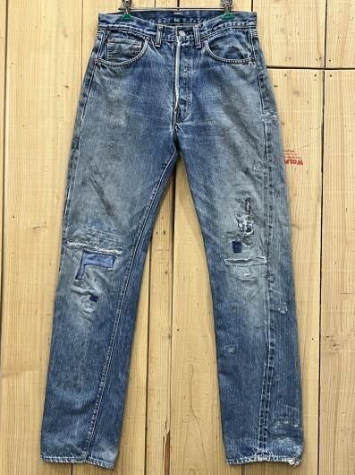 LEVI'S 501XX LVC w31 66年モデル 赤耳 ひげ リーバイス