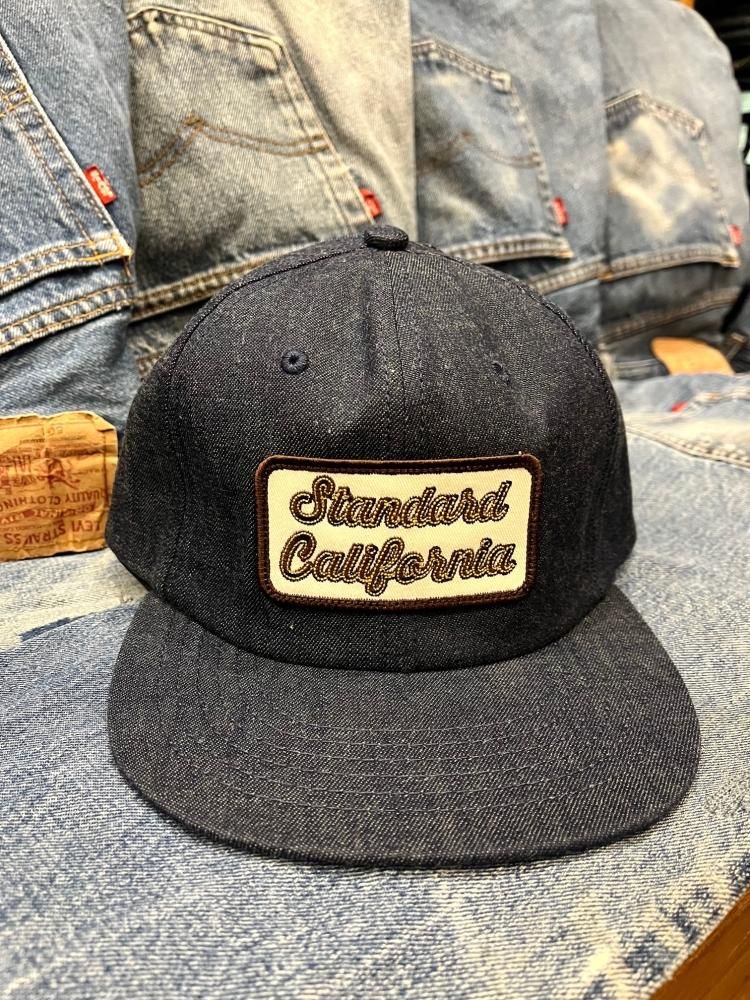 スタンダードカリフォルニア　デニム キャップ スタンダードカリフォルニア ロゴ パッチ デニム キャップ | SD