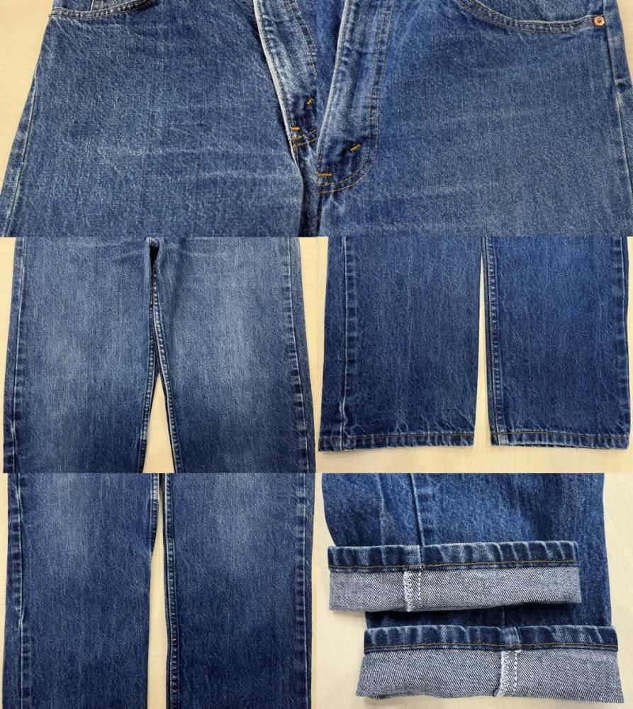 縦落ち リーバイス505 ハチマル 80S 古着 オレンジタグ LEVIS505 縦落ち リーバイス505 ハチマル 80S 古着 オレンジタグ LEVIS505