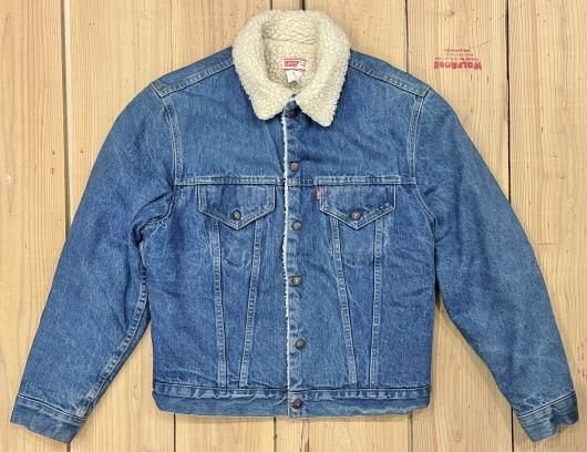 美品 リーバイス デニム ボアジャケット 古着 Gジャン LEVIS