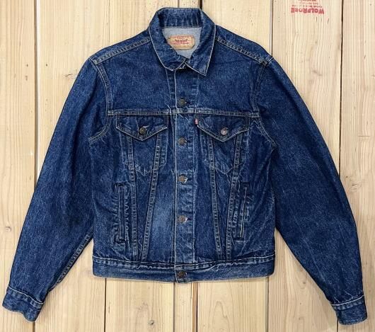 Levis リーバイス・ 80s USA製 71506-0217 Long Size40L デニムJKT 