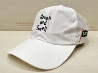 ラフアンドスウェル キャップ rough&swell 白 RSD FLAG CAP ラフ&スウェル ゴルフ 帽子