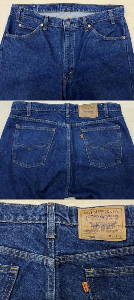 稀少USA製80's Levi's 505 W38 L30 TALON ZIP