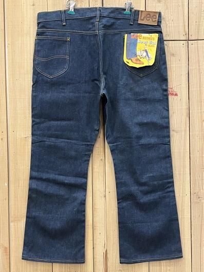 1970's dead stock LEE boot cuts denim