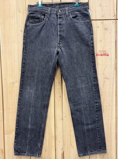 激レア リーバイス501 先染めブラック 黒 古着 LEVIS501 オールド90S