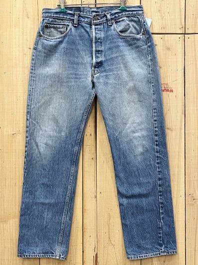 美品 縦落ち リーバイス501 古着 LEVIS501 ハチマル 80S MADE IN USA 