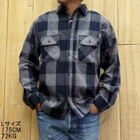 BIG MIKE ӥåޥ إӡեͥ륷 쥤ߥͥӡ HEAVY FLANNEL SHIRTS ֥åå