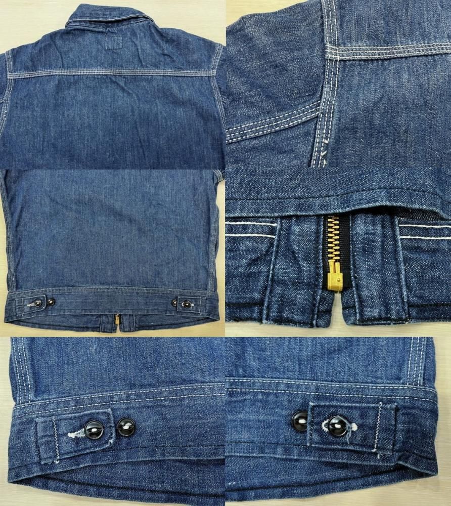 美品 LEE 91-B デニムワークジャケット 70S ビンテージ古着 MADE 美品 LEE 91-B デニムワークジャケット 70S ビンテージ古着 MADE