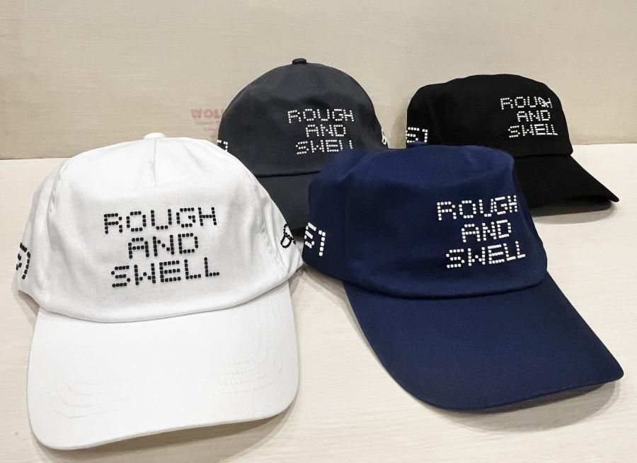 ラフアンドスウェル キャップ rough&swell 白 DOT B.B.CAP ラフ