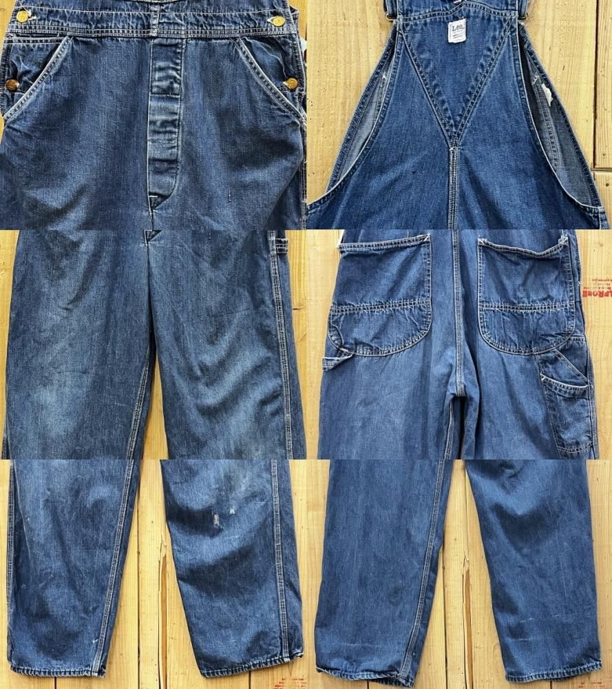 LEE JELT DENIM リー オーバーオール 古着 W35×L30 ビンテージ LEE JELT DENIM リー オーバーオール 古着 W35×L30 ビンテージ