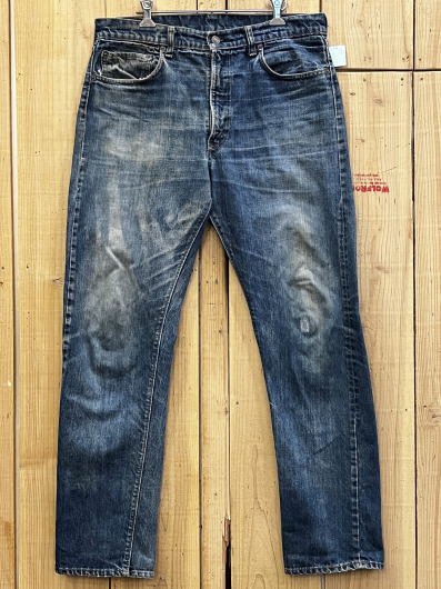 リーバイス505 古着 66前期 激ヒゲ 70S シングルステッチ LEVIS505 W35×L31 ビンテージ ジーンズ -  ウルフローブ/WOLFROBE online store