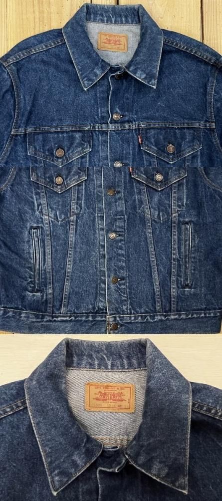 美品 リーバイス70506 古着 Gジャン LEVIS ジージャン 80S 44 美品 リーバイス70506 古着 Gジャン LEVIS ジージャン 80S 44