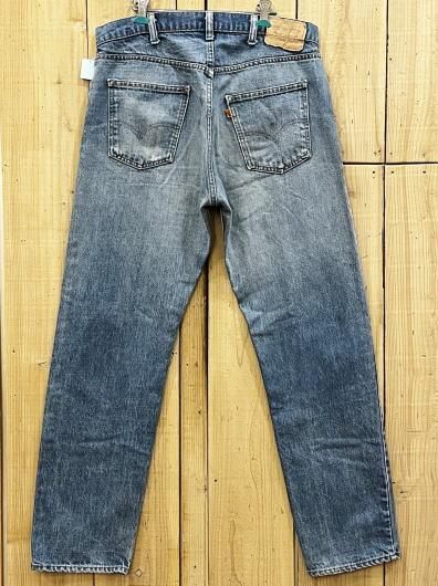激ヒゲ 縦落ち リーバイス505 ハチマル 80S 古着 オレンジタグ 激ヒゲ 縦落ち リーバイス505 ハチマル 80S 古着 オレンジタグ