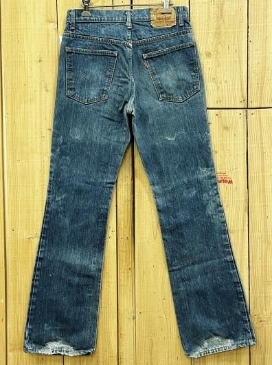 タテ落ち リーバイス517 古着 LEVIS 517 オレンジタグ ブーツ タテ落ち リーバイス517 古着 LEVIS 517 オレンジタグ ブーツ