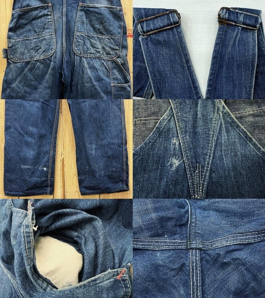 RED CAMEL オーバーオール 古着 W35×L29 ビンテージ 50S-60S RED CAMEL オーバーオール 古着 W35×L29 ビンテージ 50S-60S