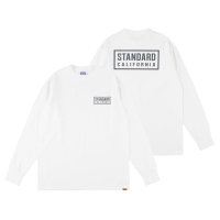 ɥե˥ ۥ磻 ܥå 󥰥꡼ T Standard California Heavyweight Box Logo Long Sleeve T