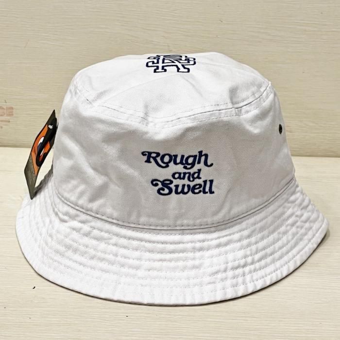 ラフアンドスウェル ハット ホワイト rough&swell ROYAL LOGO ラフアンドスウェル ハット ホワイト rough&swell ROYAL LOGO