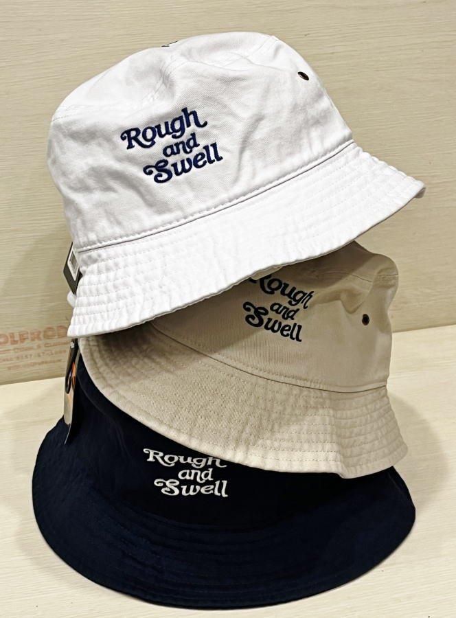 ラフアンドスウェル ハット ホワイト rough&swell ROYAL LOGO ラフアンドスウェル ハット ホワイト rough&swell ROYAL LOGO