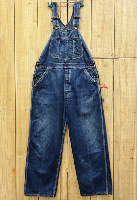 LEE JELT DENIM リーオーバーオール 古着 W40×L29 大きいサイズ