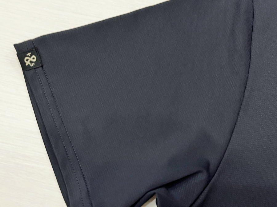 セール ラフアンドスウェル rough&swell モックネックシャツ ブラック