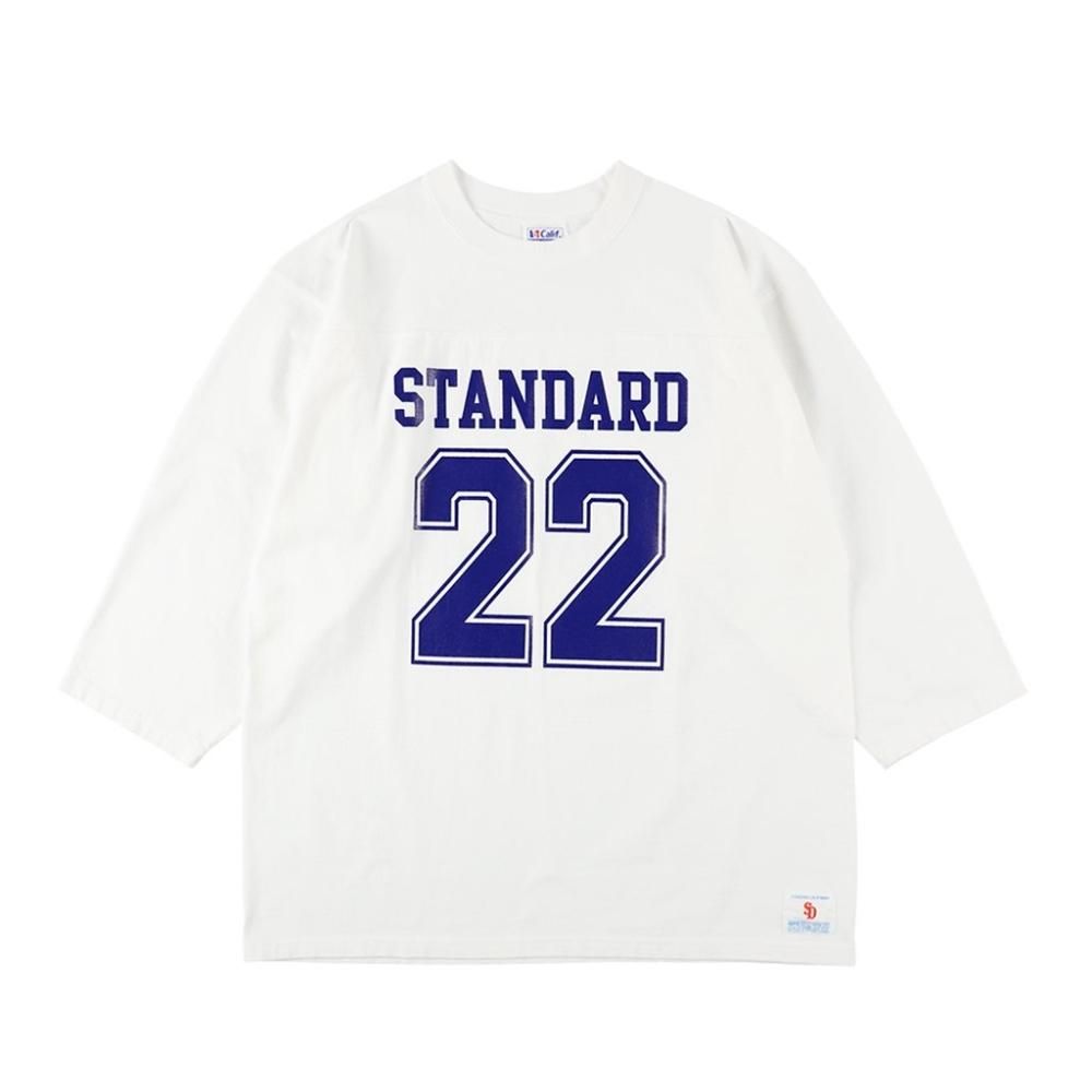 STANDARD CALIFORNIA Heavyweight Football Logo T 白 STANDARD CALIFORNIA Heavyweight Football Logo T 白