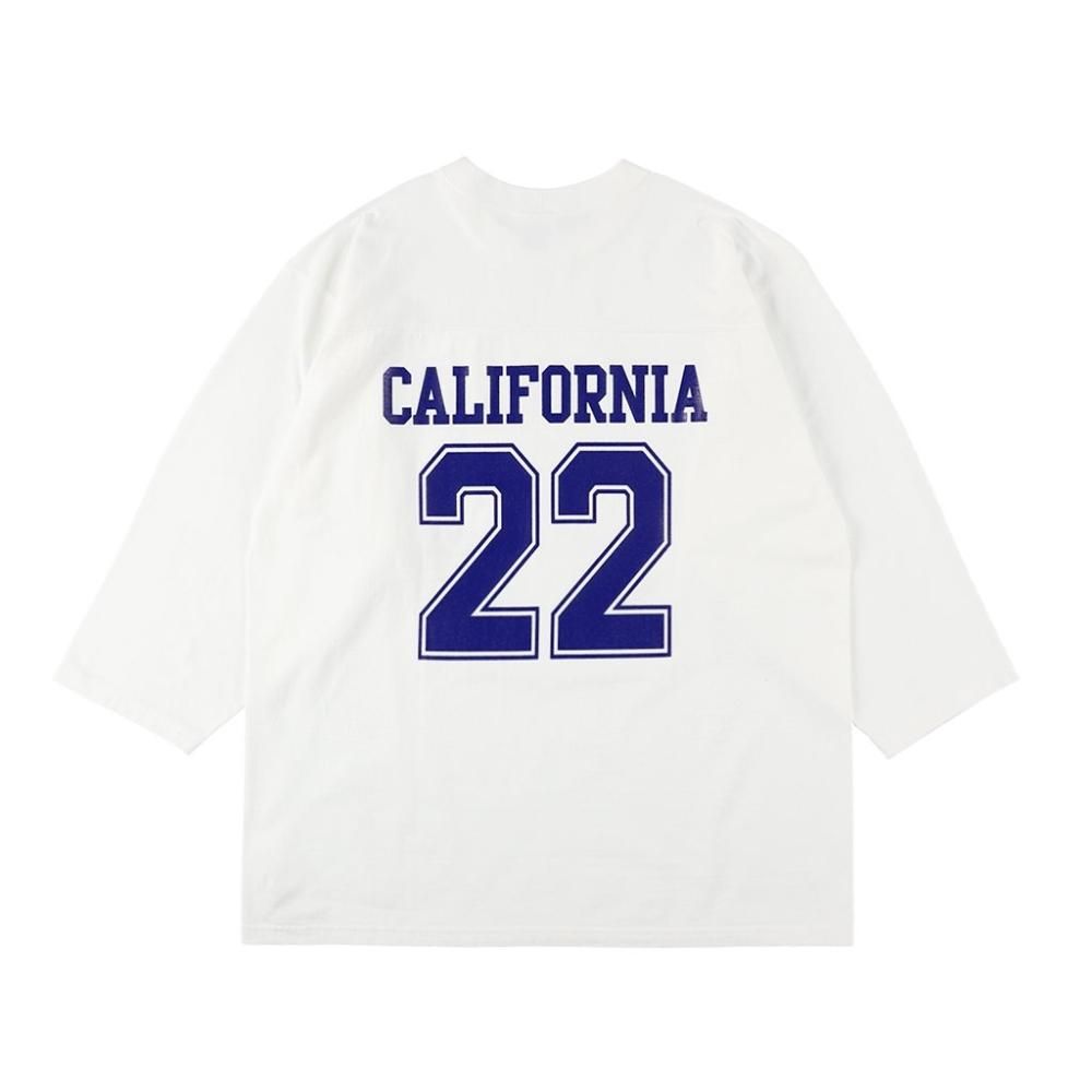STANDARD CALIFORNIA Heavyweight Football Logo T 白 STANDARD CALIFORNIA Heavyweight Football Logo T 白