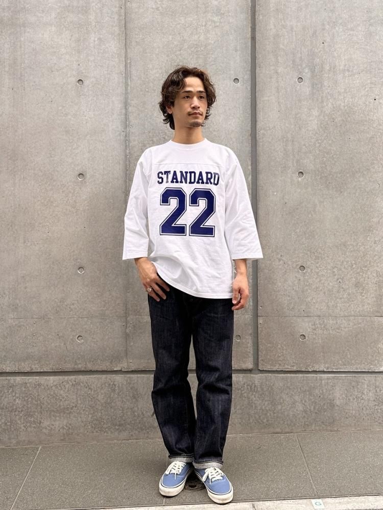 STANDARD CALIFORNIA Heavyweight Football Logo T 白 STANDARD CALIFORNIA Heavyweight Football Logo T 白